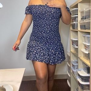 floral mini dress